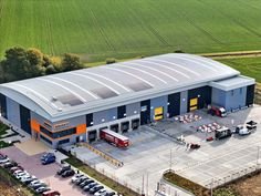 Industrial roofing and steel truss